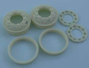 KFS 1/24 可拆卸式 轉向輪用 輪圈 1軸入 (T